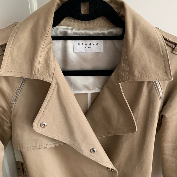 Sandro trench coat size 36 (M) - Picture 2 of 7